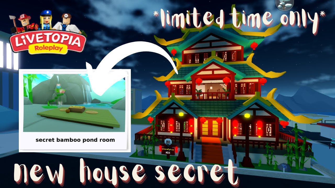 LIVETOPIA NEW LUNAR HOUSE SECRET *LIMITED TIME ONLY* // UPDATE 91 //Livetopia Roleplay (Roblox