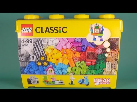 Mit mehr als 500 Teile kann man mit dem LEGO 10703 Classic | Kreativ-Bauset Gebäude Baukästen Set ei. 