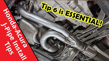 10 Install Tips for J-Pipes on Honda-Acura V6 Cars
