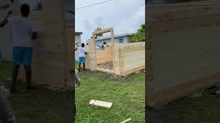 SolidBuild Aspen 12 x 10 garden shed Time Lapse (Day 1)