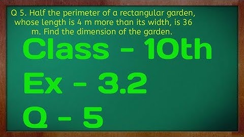 Ex - 3.2 q5 | pairs of linear equation in two variables | Suspa Maths