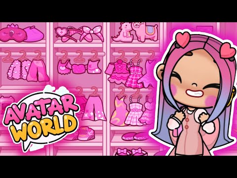 Home Decor All Pink By Barbie | Avatar World | Pazu | Toca boca