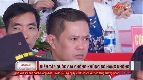 Diễn tập quốc gia phòng chống khủng bố hàng không