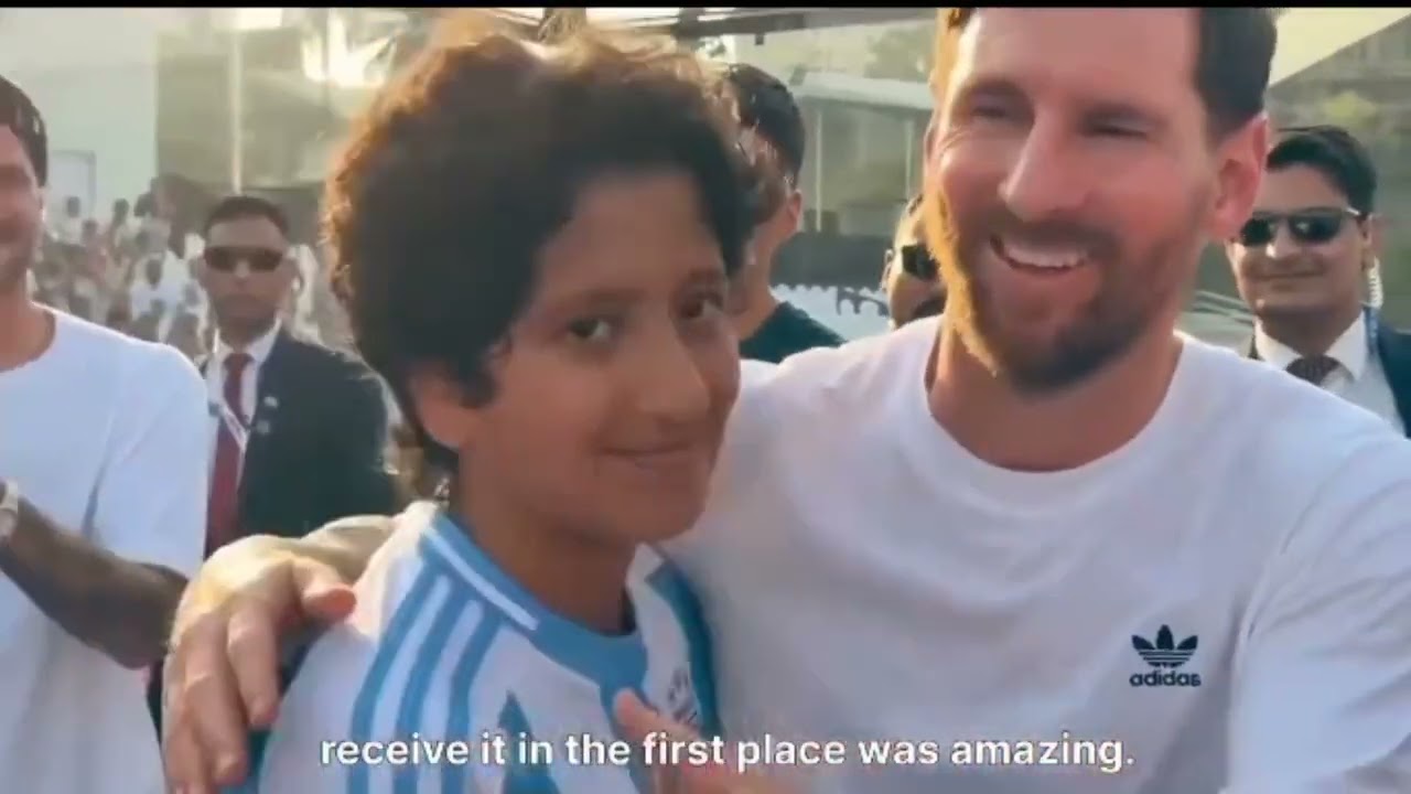 Доброта Месси к индийцам