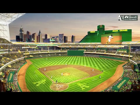 Las Vegas ballpark renders show potential new home for Oakland Athletics | NBC Sports California