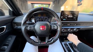 POV Drive Civic Type R FL5 - Daily Work Commute -4K