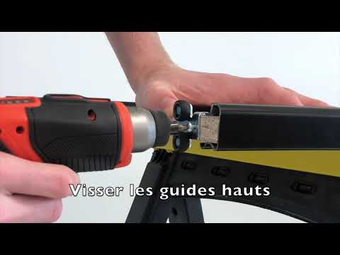 Kit complet Dolce - système de porte coulissante à 3 vantaux - largeur 3 m Atrius