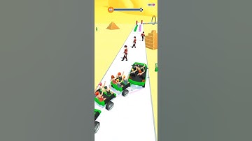 Assemble Run 3D level 48 | All level gameplay. Android, iOS #shorts #mobilegames #gameplay