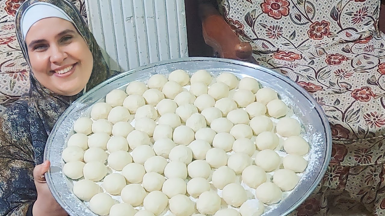 عملت رقاق فلاحي بالمكنه👈 واول مرة بنتي تعمل معايا وصدمتني من النتيجة🙊#مطبخ_نشوي_الخطيب