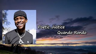 Quando Rondo - Poetic Justice Lyrics
