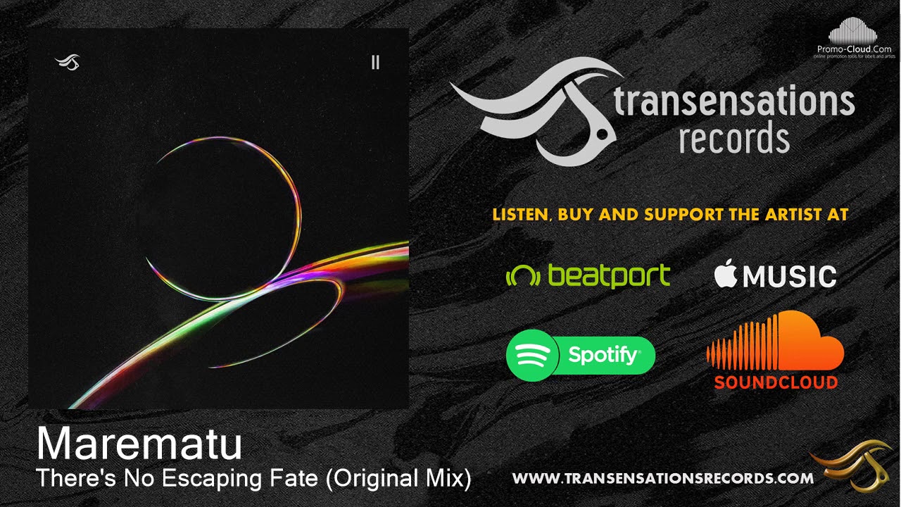 TSNS02 Marematu - There's No Escaping Fate (Original Mix) [Progressive House]