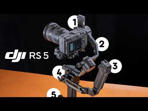 🎥 Everything was Updated - DJI RS 5 Review & Tracking Shots — Video review, click xem trên YouTube