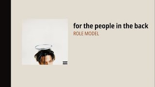 role model - for the people in the back // thaisub