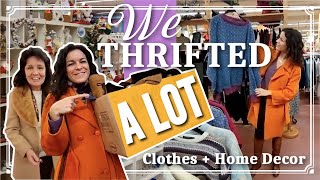 Let's Have FUN!!! | THRIFTING with my MOM | Fall Vintage Shopping in Italy | + HAUL!