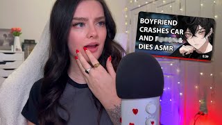 ASMRtist reacts to boyfriend asmr