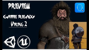 PREVIEW   GAME READY 3D Character Viking 2 Epic Skeleton