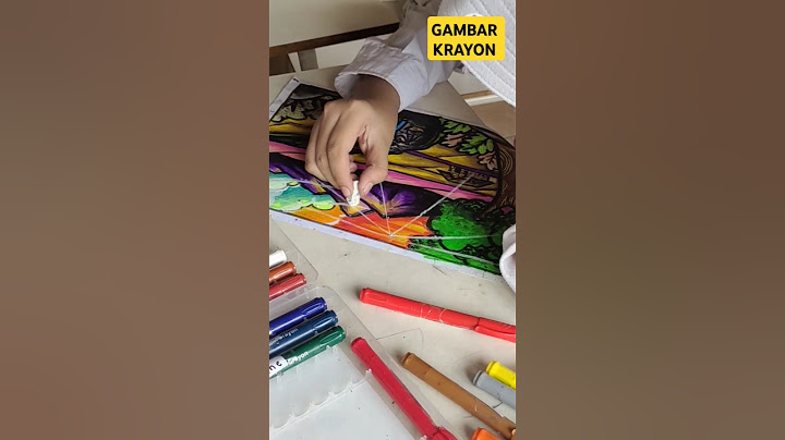 Gradasi Warna Gambar Pemandangan #shortvideo