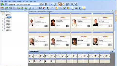 Kodak Capture Pro Demo # 4   Advanced Post Scan Editing