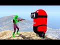 Gta 5 red minion Vs spiderman Ragdoll