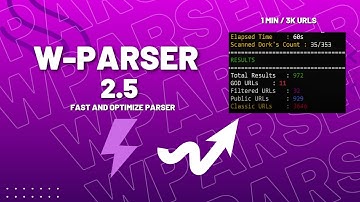 [ Wparser ] - Ultimate Edition Fast Dork Parser Showcase