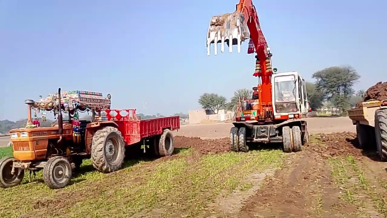 Smooth Trolley Loading with Crane and Activator | ASMR Construction Sounds