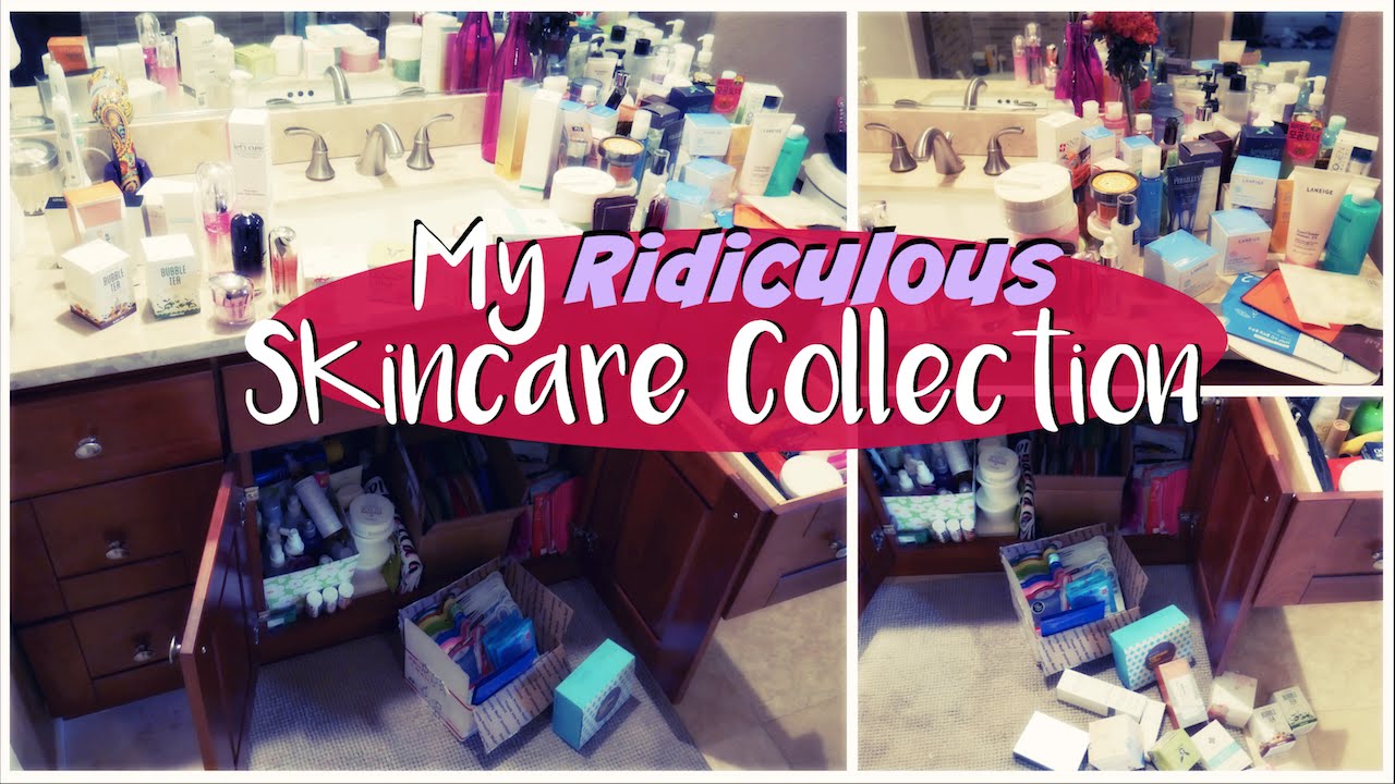 MY RIDICULOUSLY MASSIVE SKINCARE COLLECTION | The Beauty Breakdown