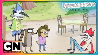 regular show lost tapes funny moments cleaning chaos