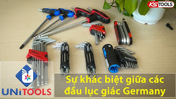 Lục giác đầu bằng| Đầu bi| Đầu hoa thị khác nhau như nào - Unitools ?