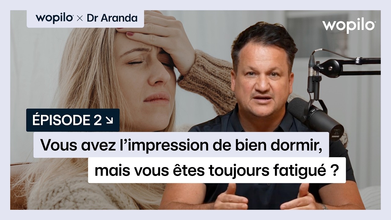 La fatigue : Vous avez l'impression de bien dormir mais vous êtes toujours fatigué ?