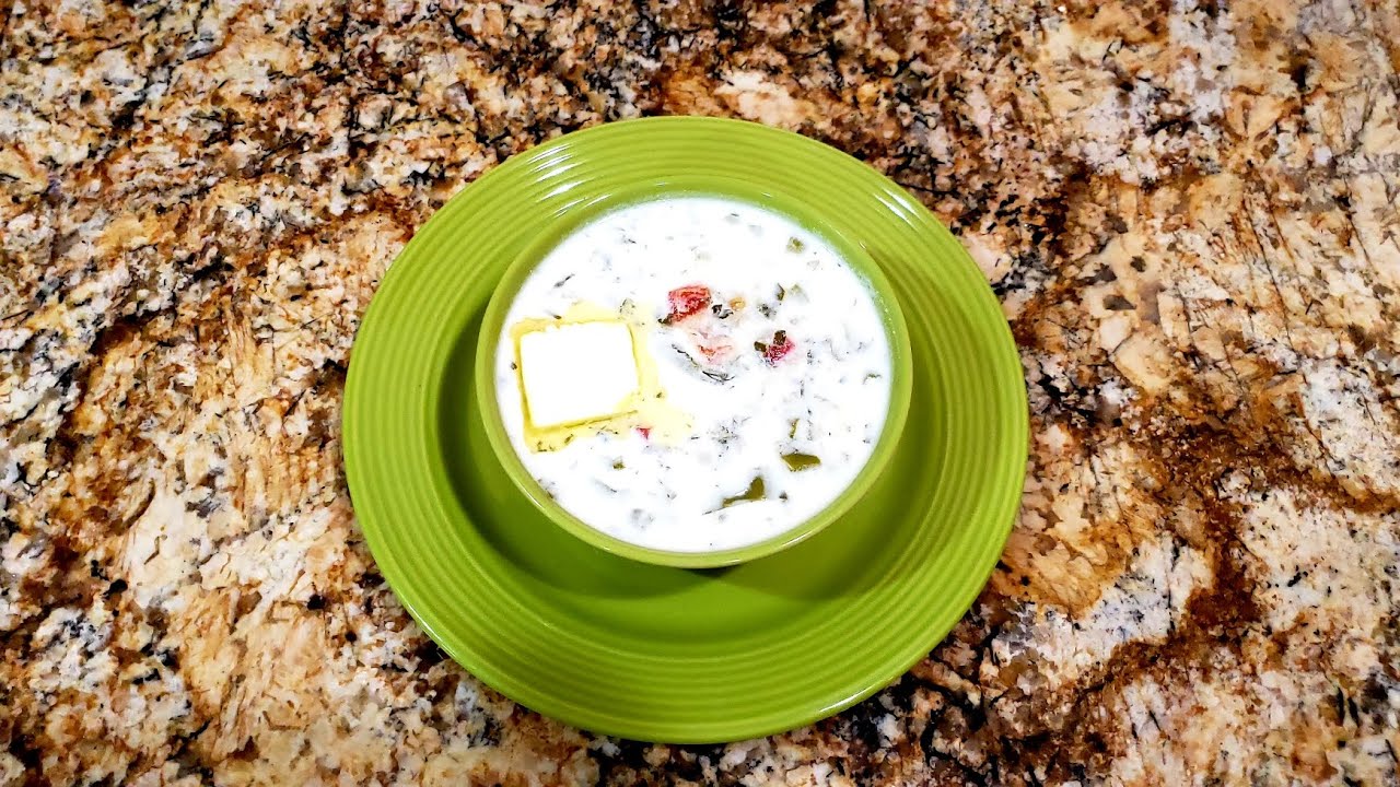 Armenian  Yogurt  Soup  Tanapour ( Spas)😊