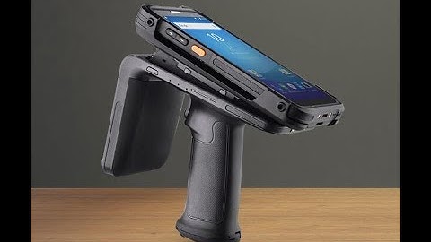 R6 UHF Sled Reader Demo on Wooden Tags