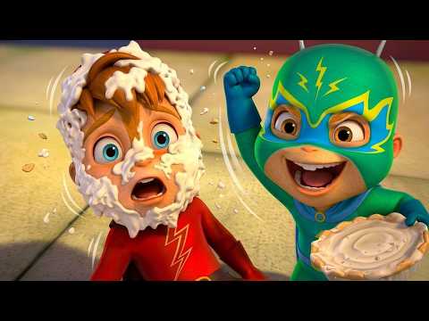 60 MIN of Alvin's SUPERHERO Moments!🦸‍♂️🦹‍♀️ Alvin and the Chipmunks | Cartoon for Kids