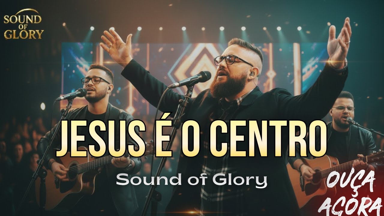 Lançamento 2025 - JESUS É O CENTRO | Louvor que vai tocar seu coração | Sound of Glory