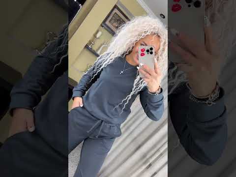 Стильний жіночий теплий прогулянковий костюм - кофта і штани (Розміри S,M,L), Графіт, видео 1