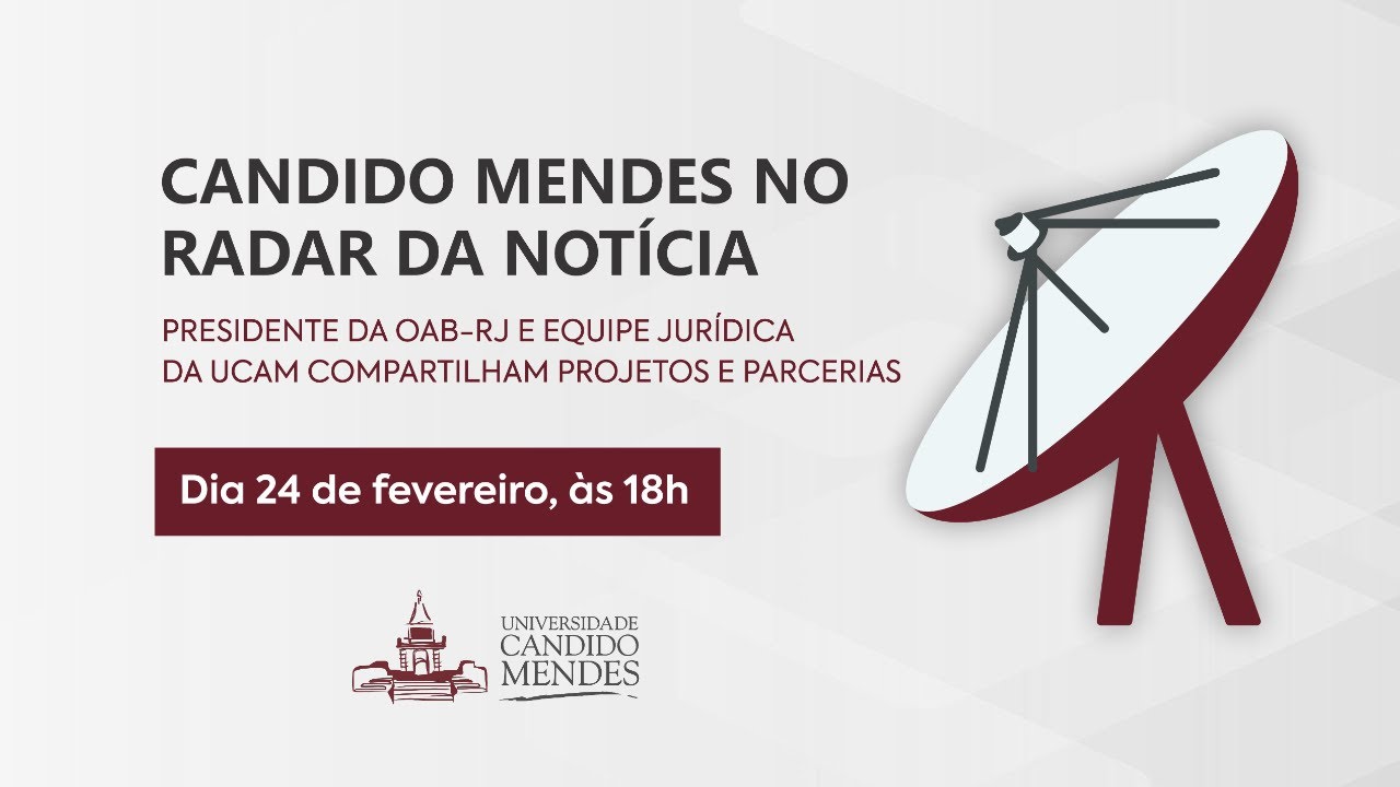 PRESIDENTE DA OAB-RJ E EQUIPE JURÍDICA DA UCAM COMPARTILHAM PROJETOS E PARCERIAS