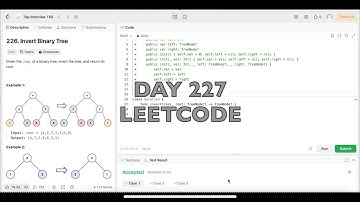 Day 227: LeetCode Problem 226. Invert Binary Tree - Swift