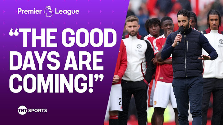 PASSIONATE Ruben Amorim apologises to Man United supporters and insists they will be back! ❤️