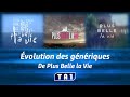 Volution des gnriques de plus belle la vie