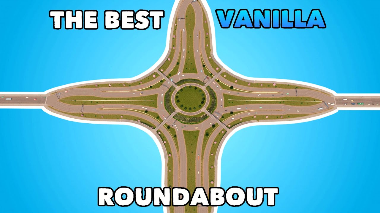 cities skylines tmpe roundabout