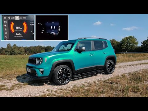 Jeep Renegade MY19 1.3 Turbo / 180 HP / Acceleration / 0-100km/h / Top