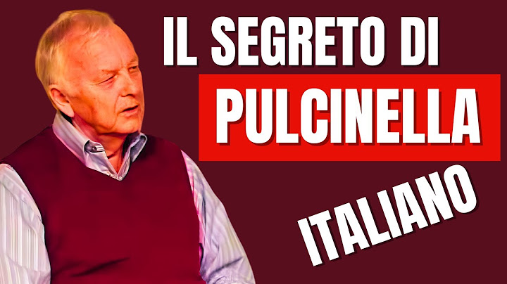 Tony Parsons - 'Il segreto di Pulcinella' - Intervista di Iain McNay in Italiano