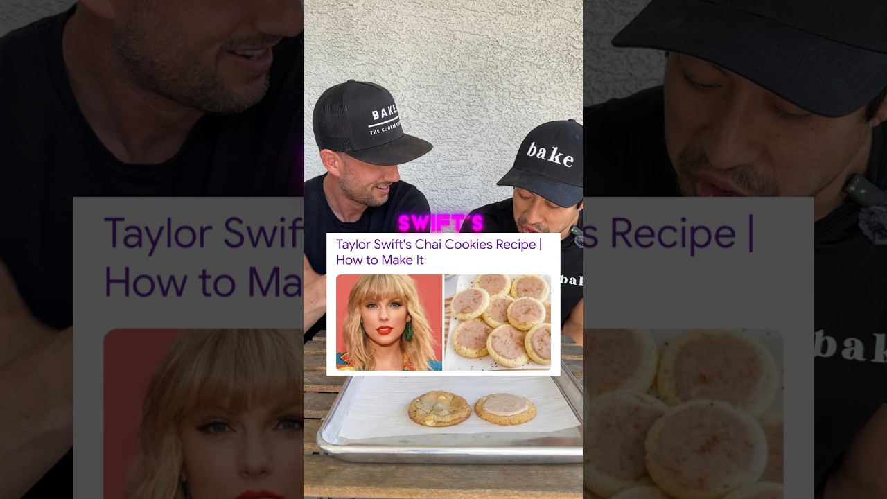 We bake and review Taylor Swift’s Chai Sugar Cookies 🍪 