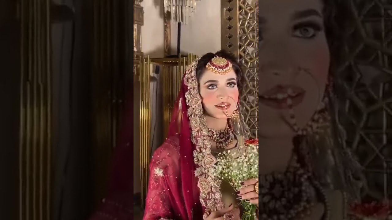 Gorgeous Maryam ❤️ bridal Nikkah look ✨😍 