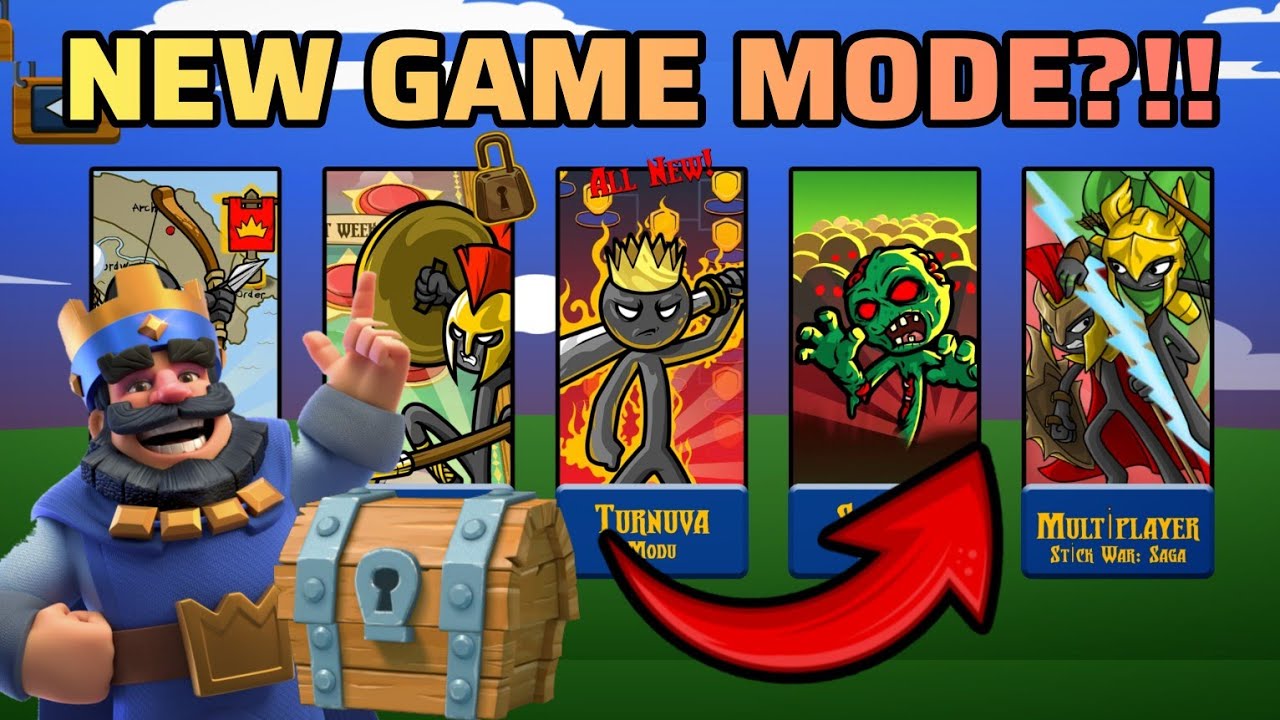 Stick War: Legacy New Update: Clash Royale Chests And Multiplayer Game Mode?