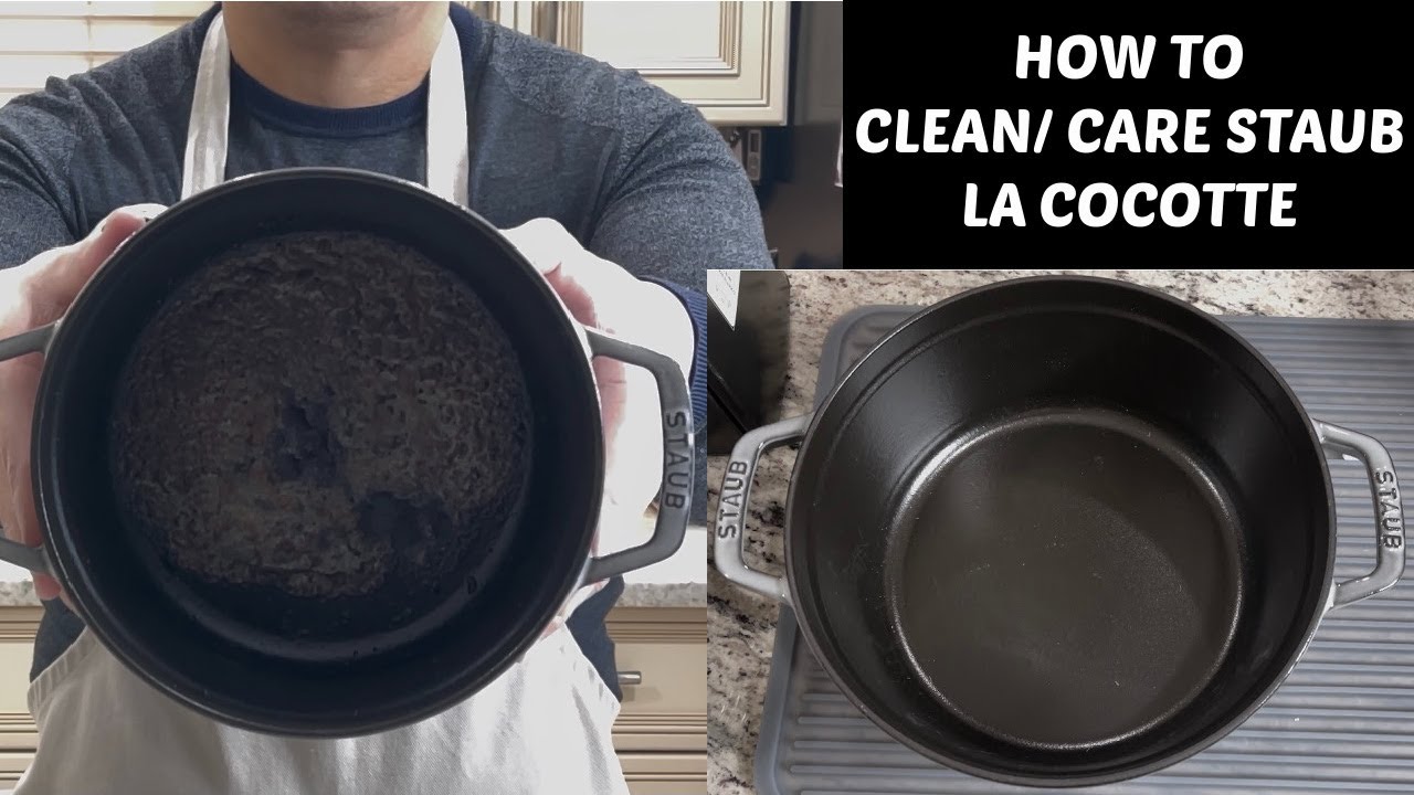 Staub Care, Staub La Cocotte 2.5qt & 4qt, How to Clean used Cocotte?