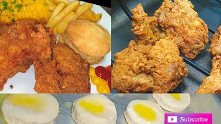 Homestyle Fried Chicken and Buttermilk Biscuits | Trinidad & Tobago ??