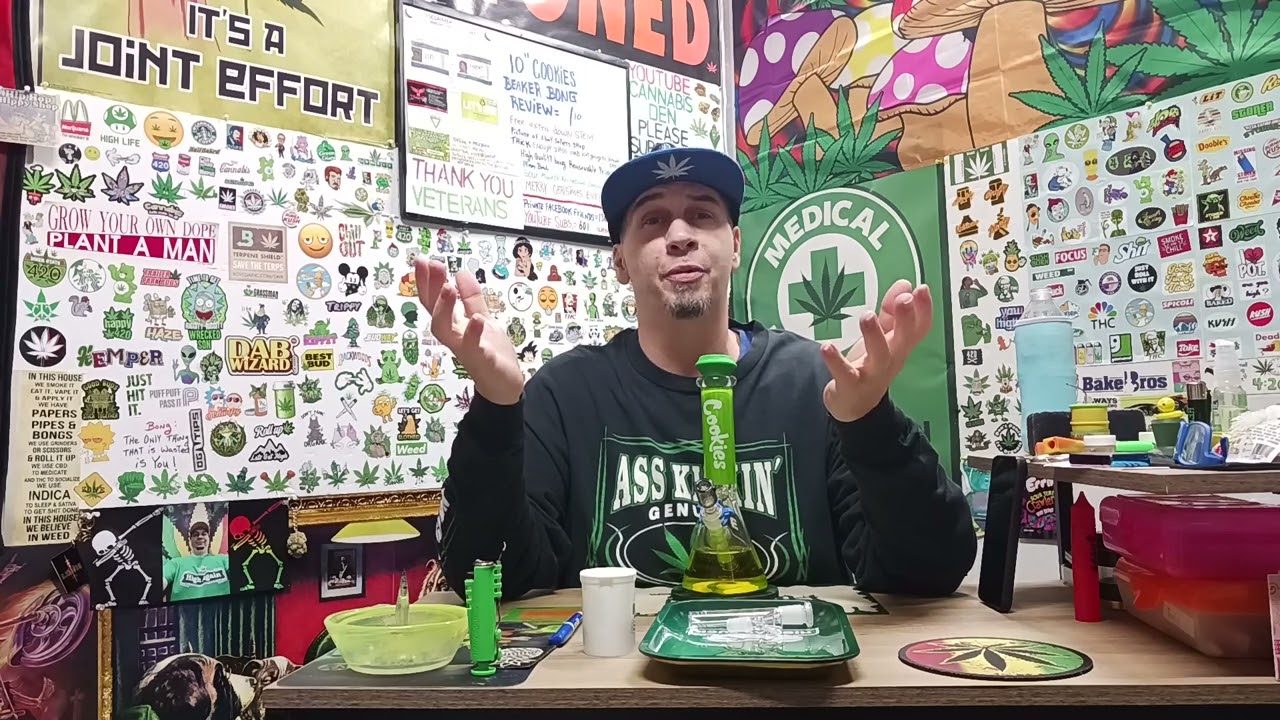 10" COOKIES BEAKER BONG review = 10/10