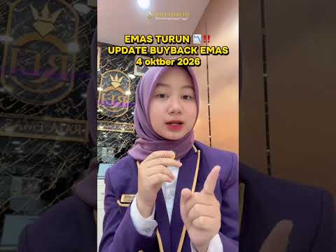 Update buyback emas turun lagi? 📉😱 #jualbeliemas #hargaemashariini #terimaemashargatinggi
