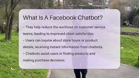 What Is A Facebook Chatbot? - Everyday-Networking