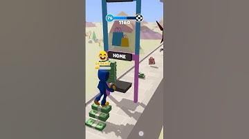 Rich Race:Money Run 3D😱🤯😧 Gameplay Walkthrough | Android,ios mobile | Huggy Hide N  #shorts games
